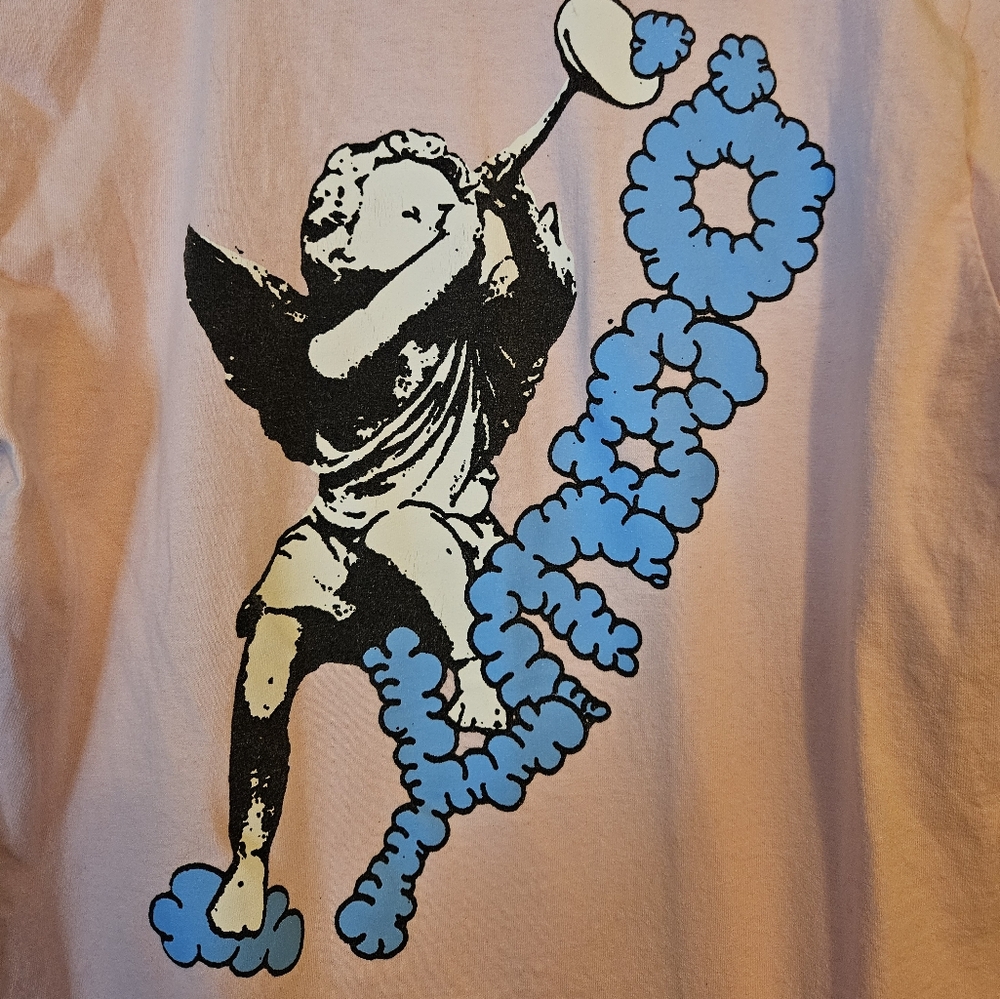 Obey Men's Trumpet Angel Tee size M - Picture 4 of 5